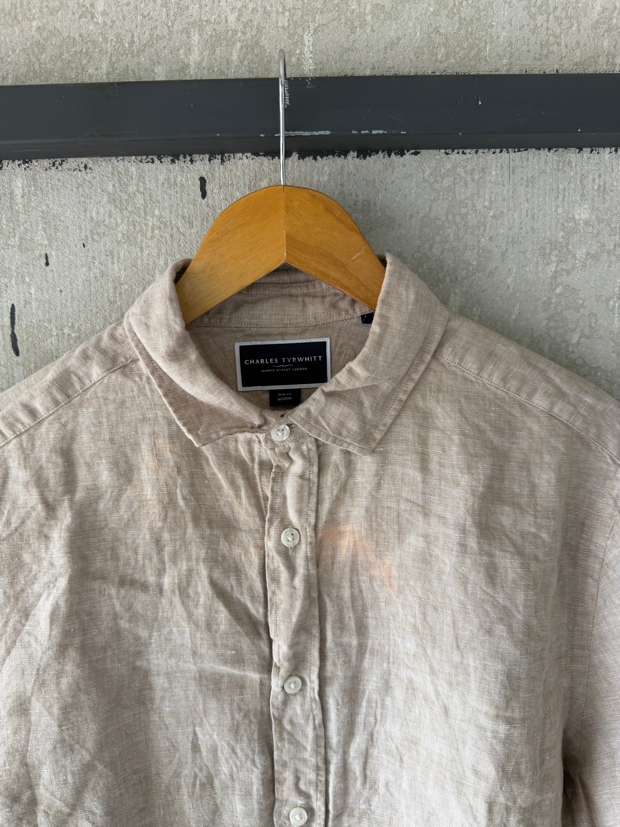 CHARLES TYPWHITT LINEN SHIRT SLN97 - MISSING
