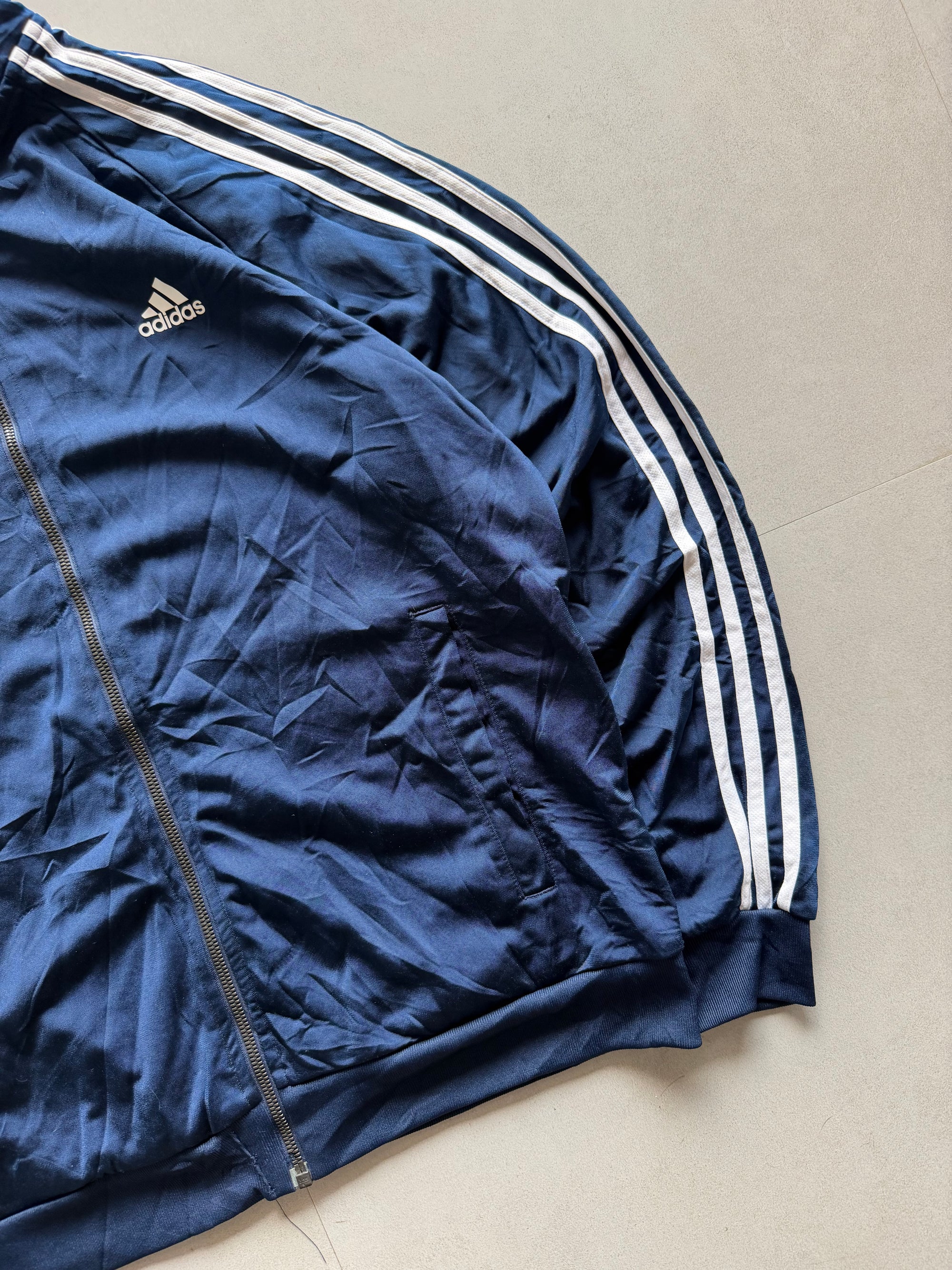 ADIDAS STRIPED JACKET - XL