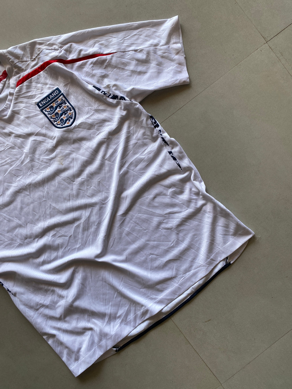 2007 UMBRO ENGLAND JERSEY - M