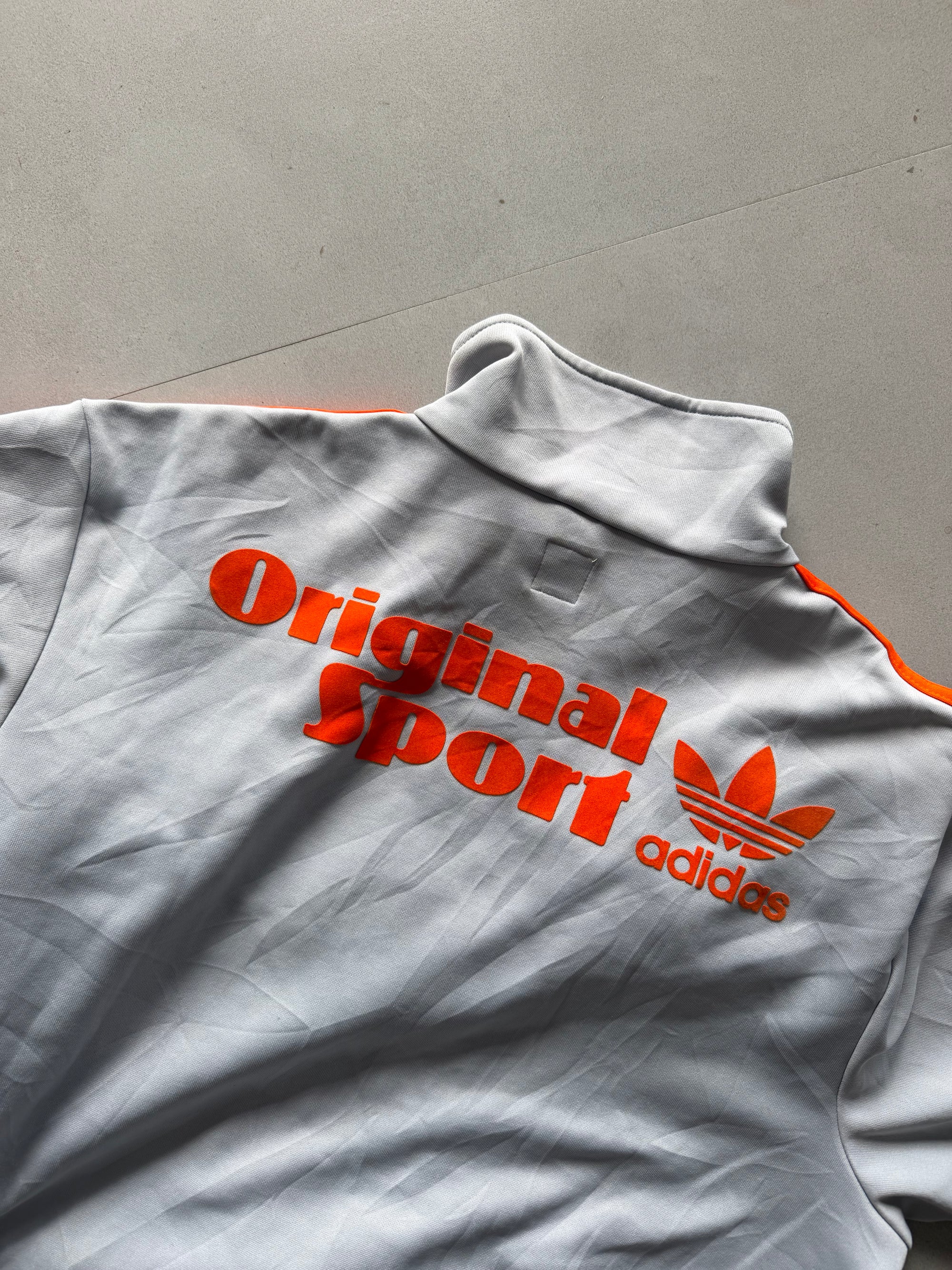 ADIDAS ORGINALS STRIPED JACKET - L