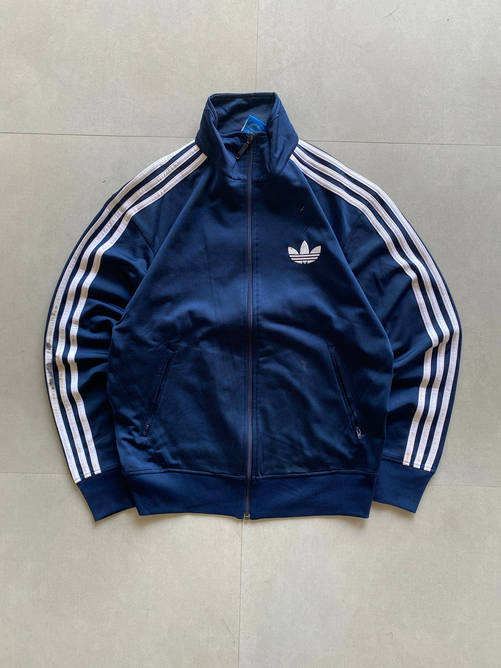 ADIDAS ORGINALS STRIPED JACKET - M