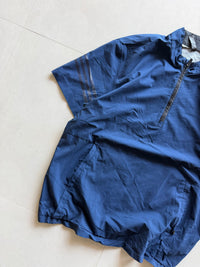 ADIDAS SHORT SLEEVE QUARTER ZIP JACKET - XL