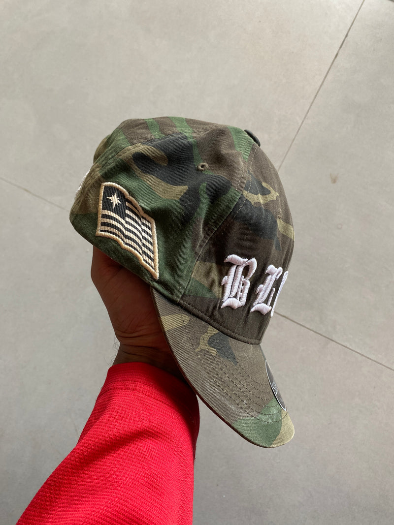 VINTAGE MILITARY CAMOU CAP