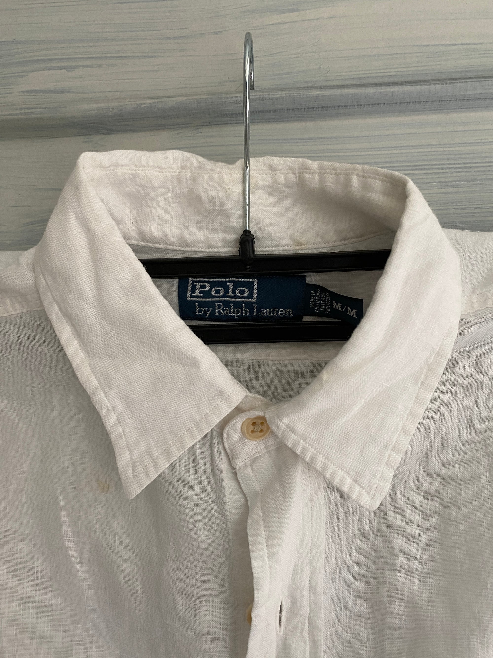 Ralph lauren linen shirt - L