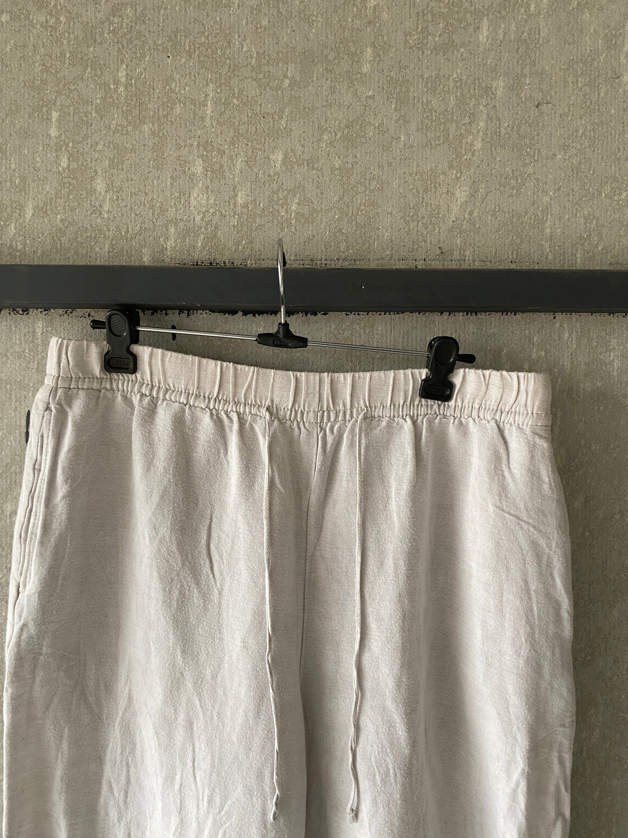 H&M LINEN PANT - M