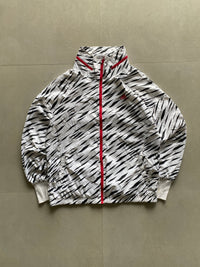ADIDAS PRINTED JACKET - L