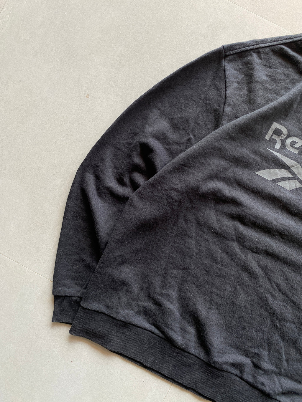 VINTAGE REEBOK BIG LOGO SWEATSHIRT - M