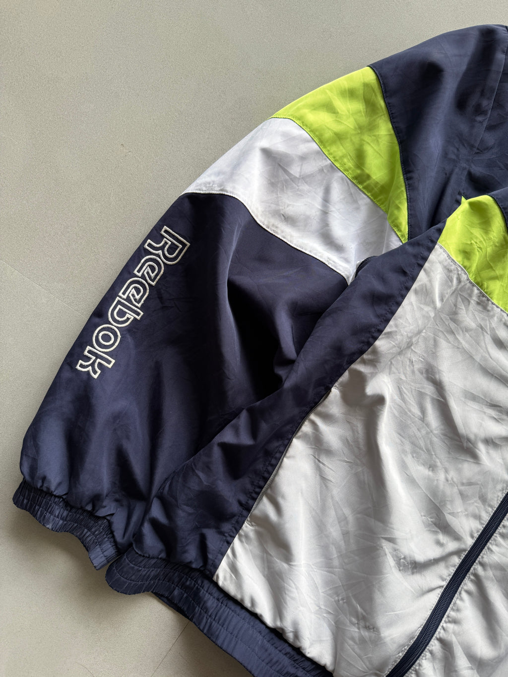 90S REEBOK BIG LOGO JACKET - XL