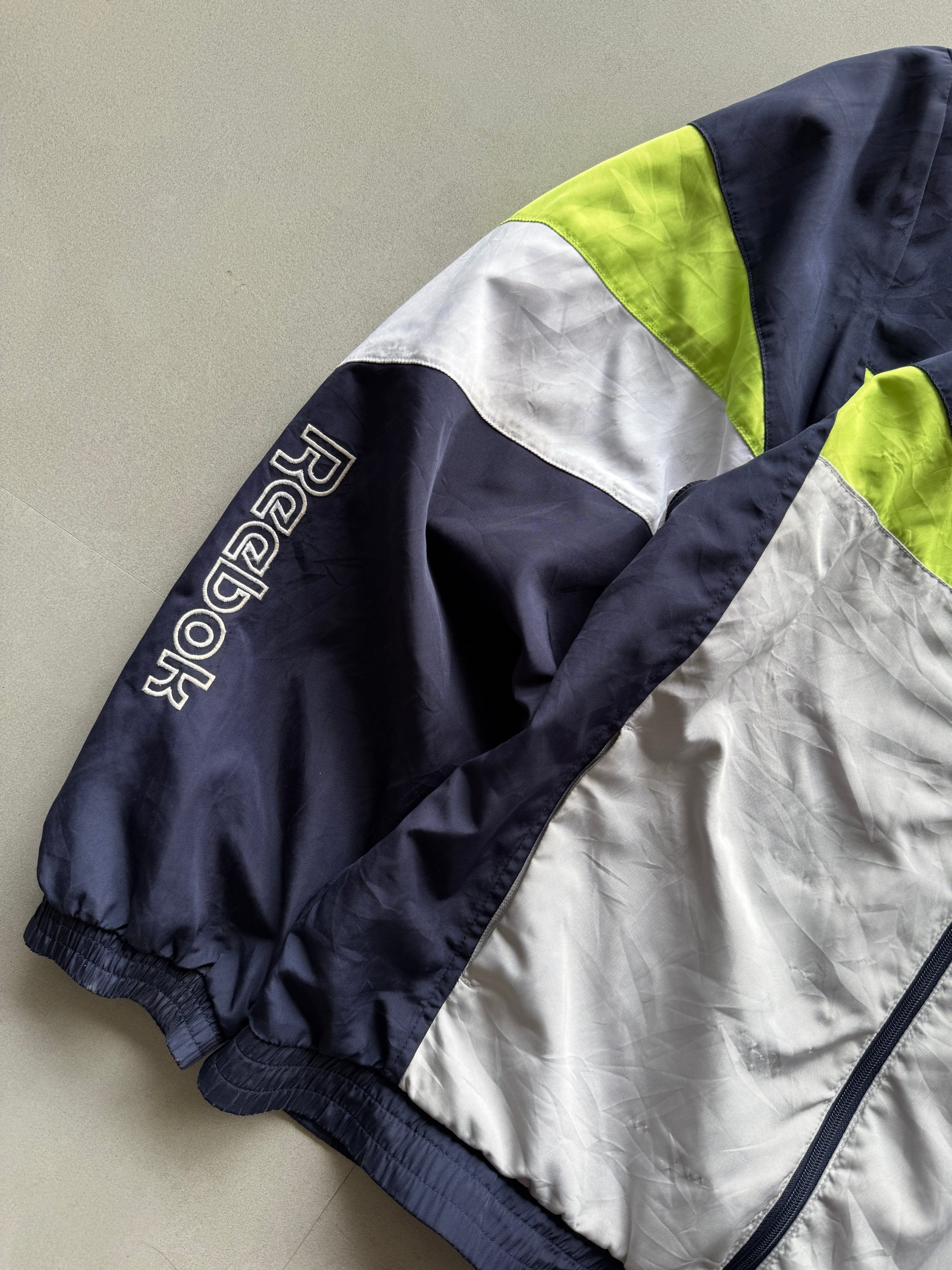 90S REEBOK BIG LOGO JACKET - XL