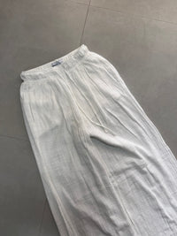 WIDE LEG LINEN PANT LNP - S MISSING