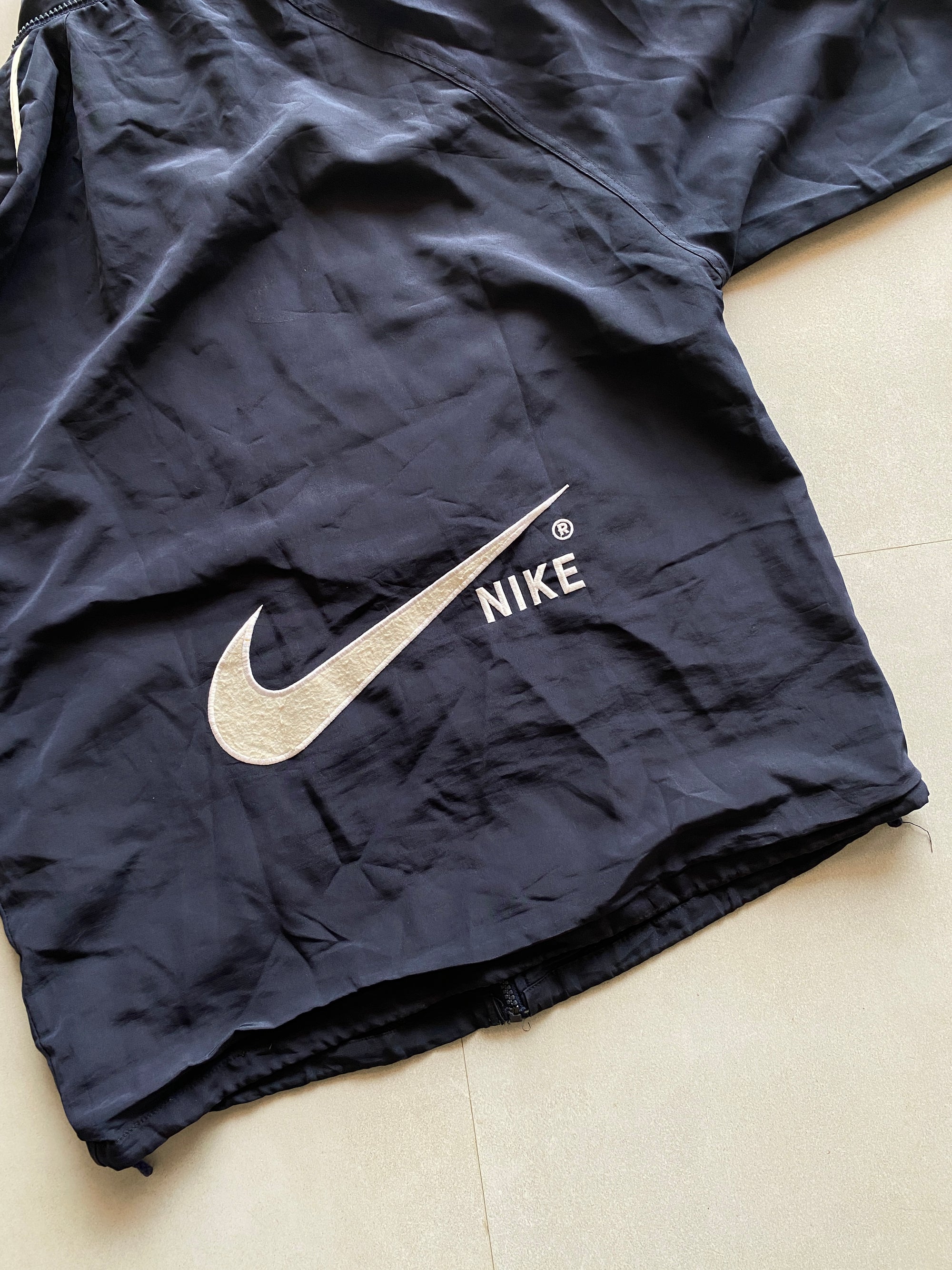 90s NIKE BIG LOGO JACKET - L
