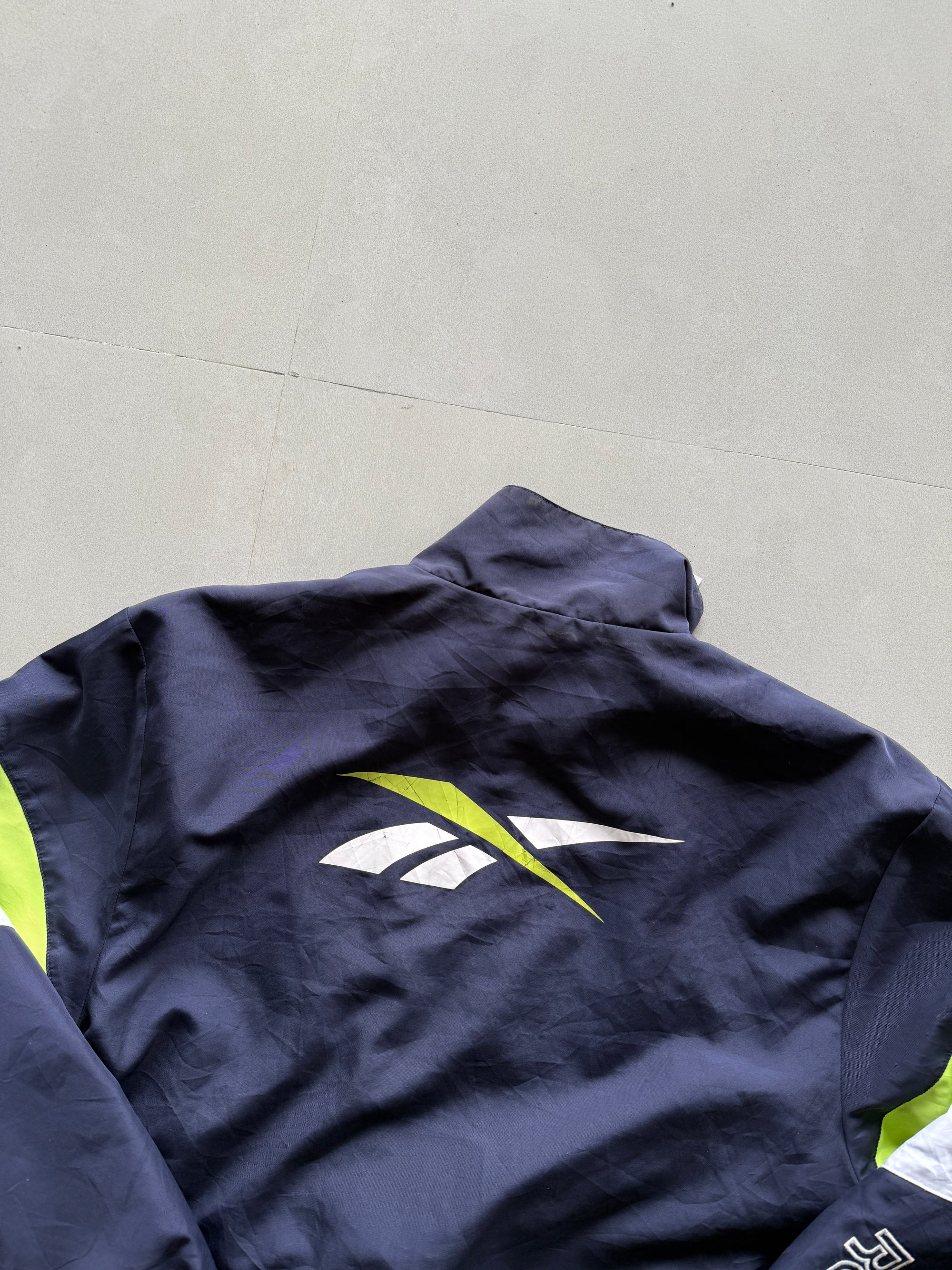 90S REEBOK BIG LOGO JACKET - XL