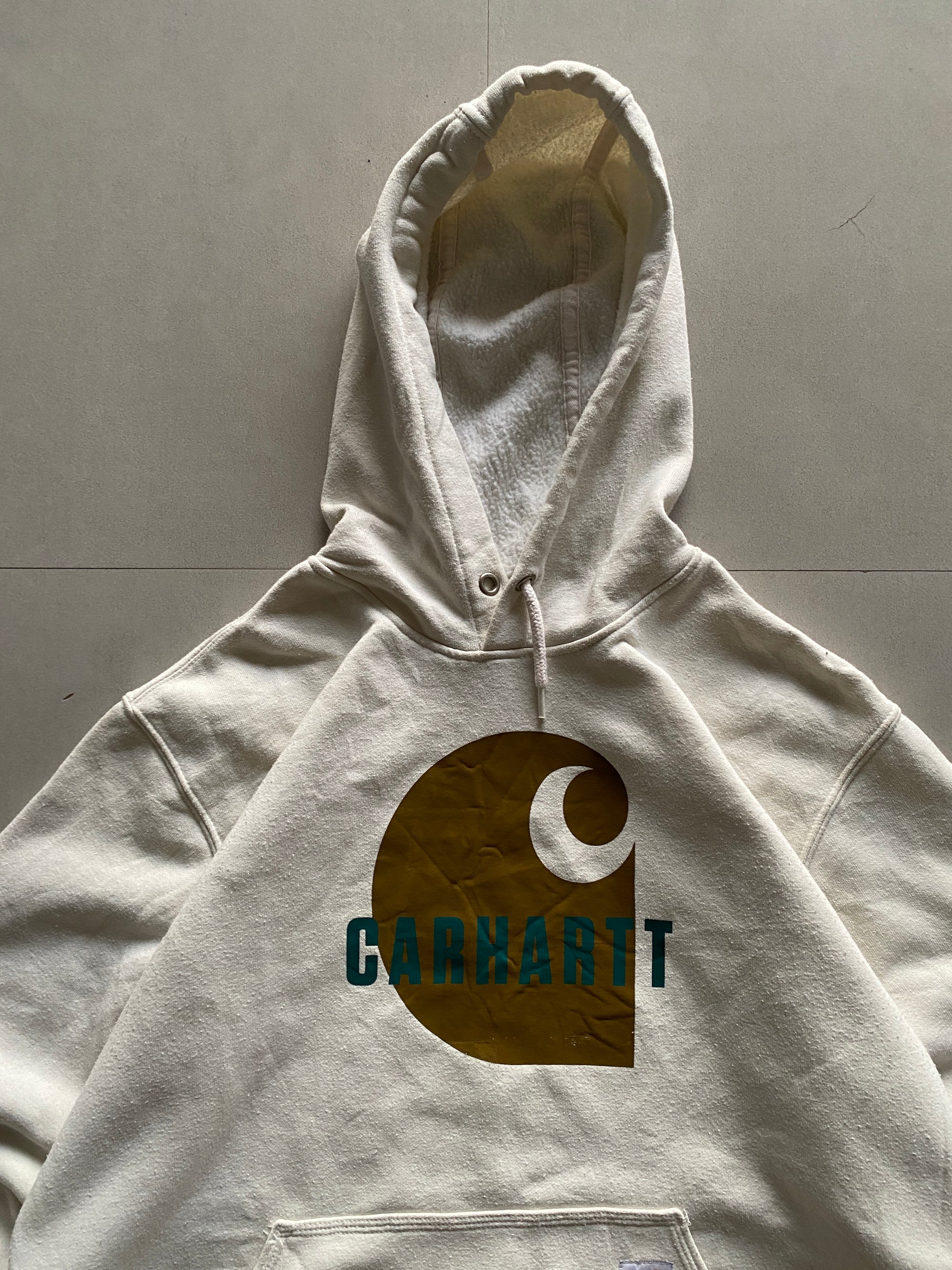 CARHARTT BIG LOGO HOODIE - XL