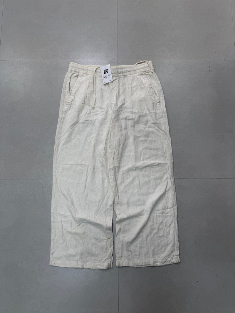 LNP64 BAGGY LINEN PANT - M