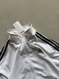 VINTAGE ADIDAS STRIPED JACKET - L