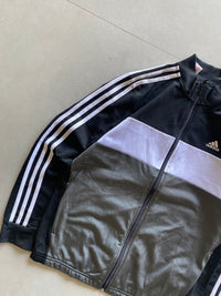 ADIDAS STRIPED JACKET - XS