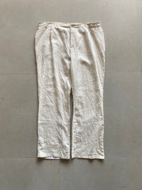 BAGGY LINEN PANT - L