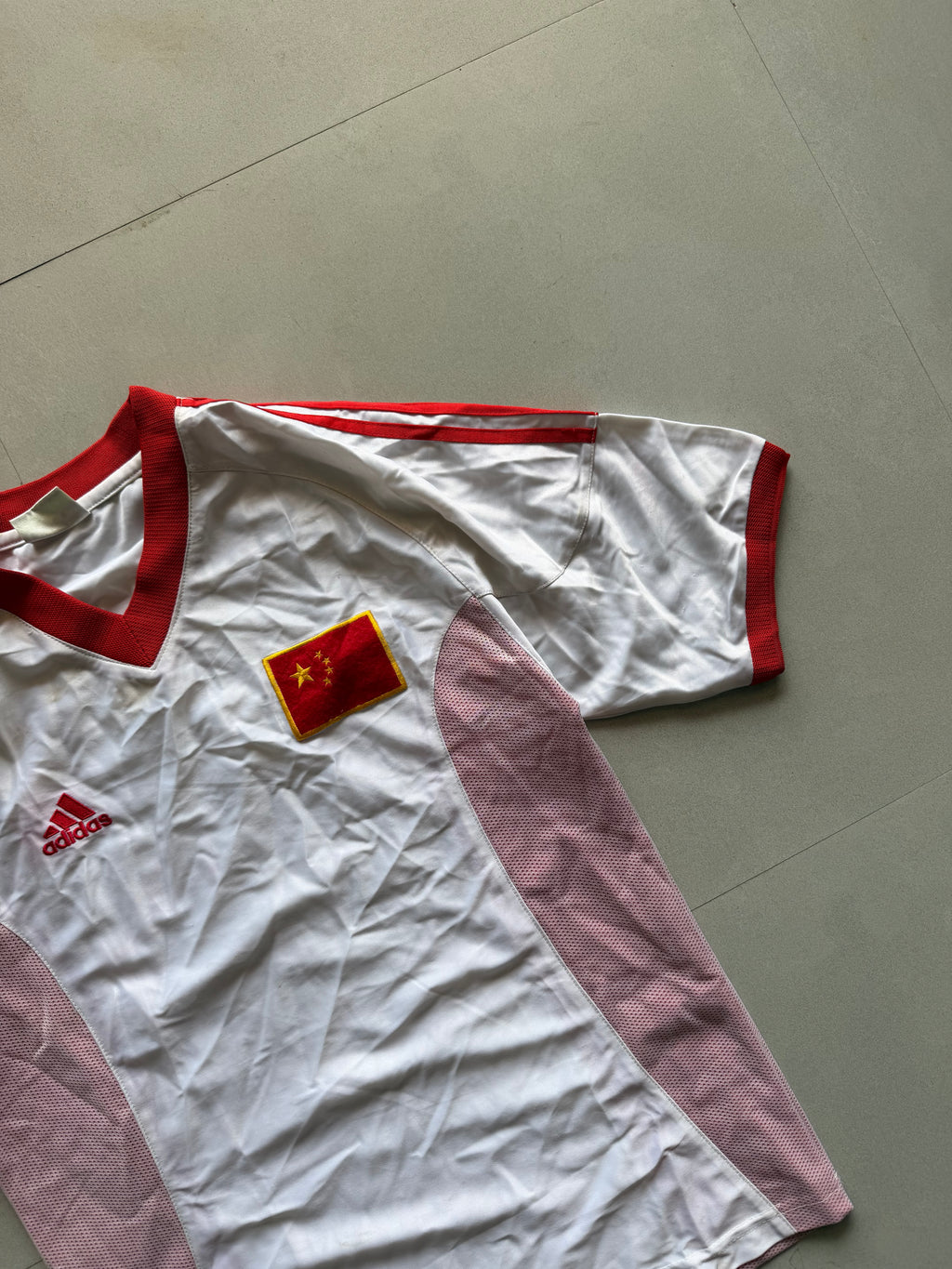 2002 ADIDAS CHINA JERSEY - S