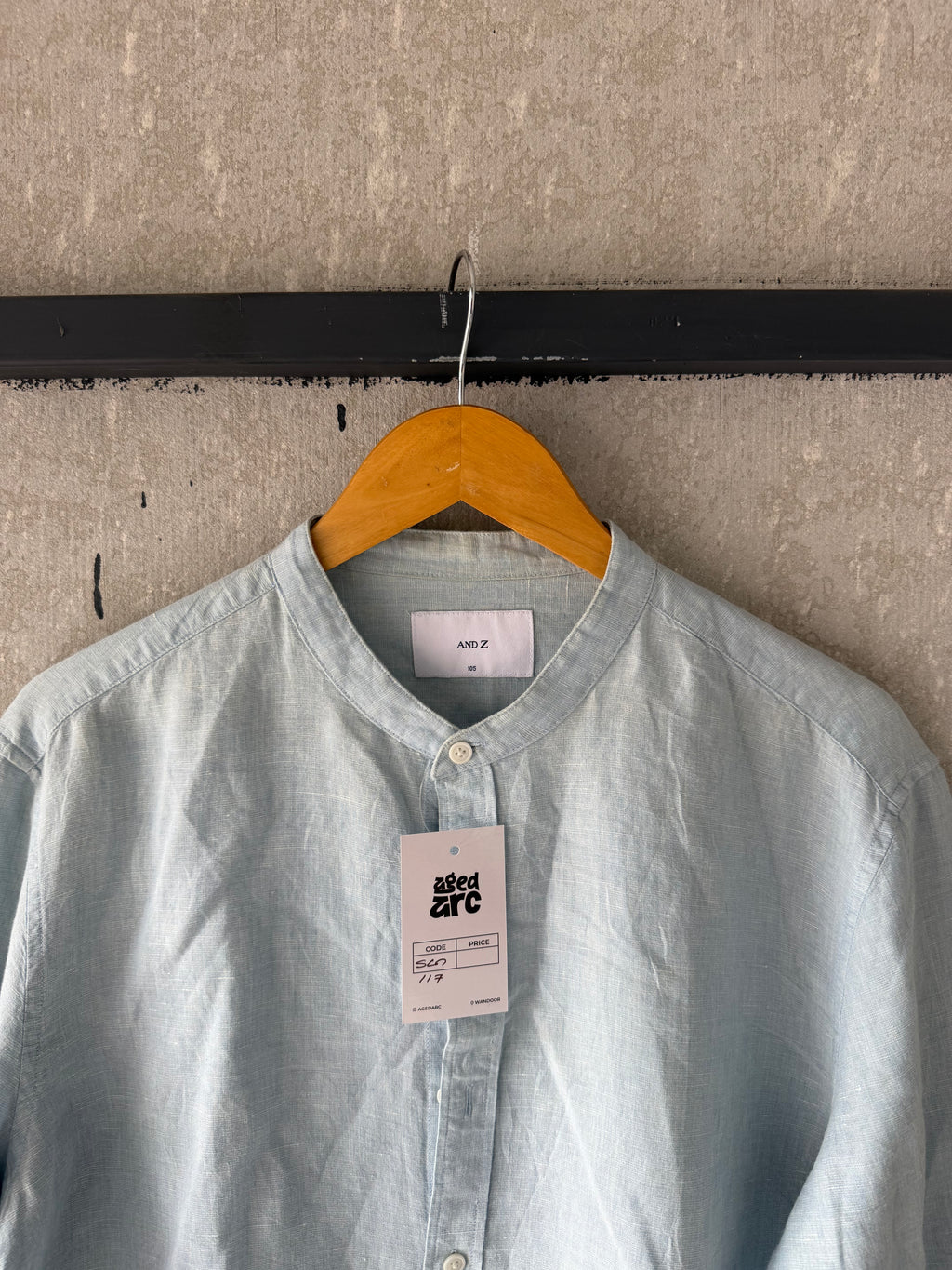 ANDZ LINEN SHIRT SLN117 - L