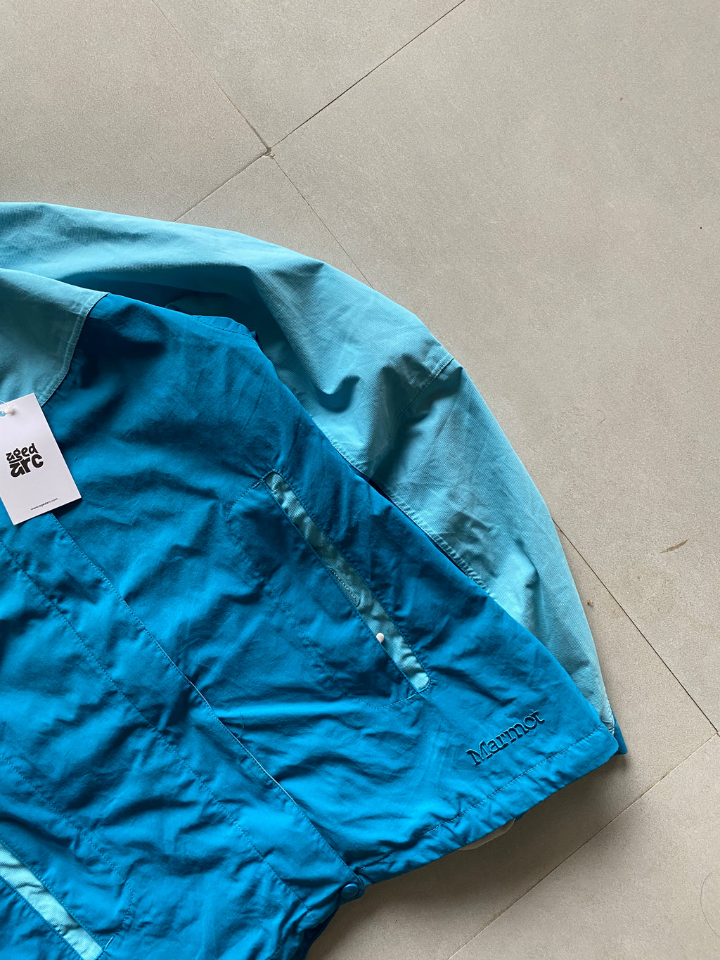 MARMOT HOODED TREKKING JACKET - M