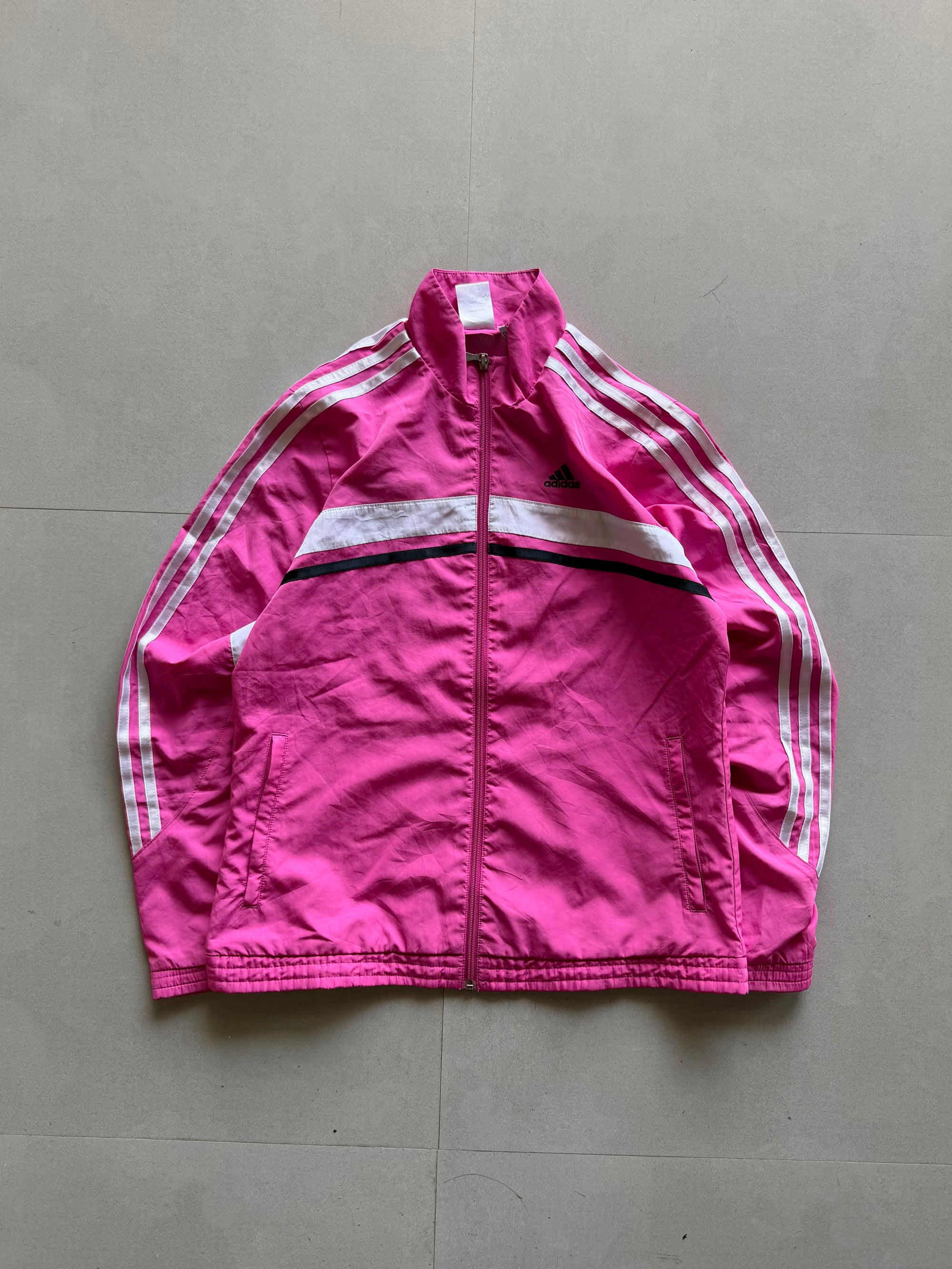 ADIDAS STRIPED JACKET - XS