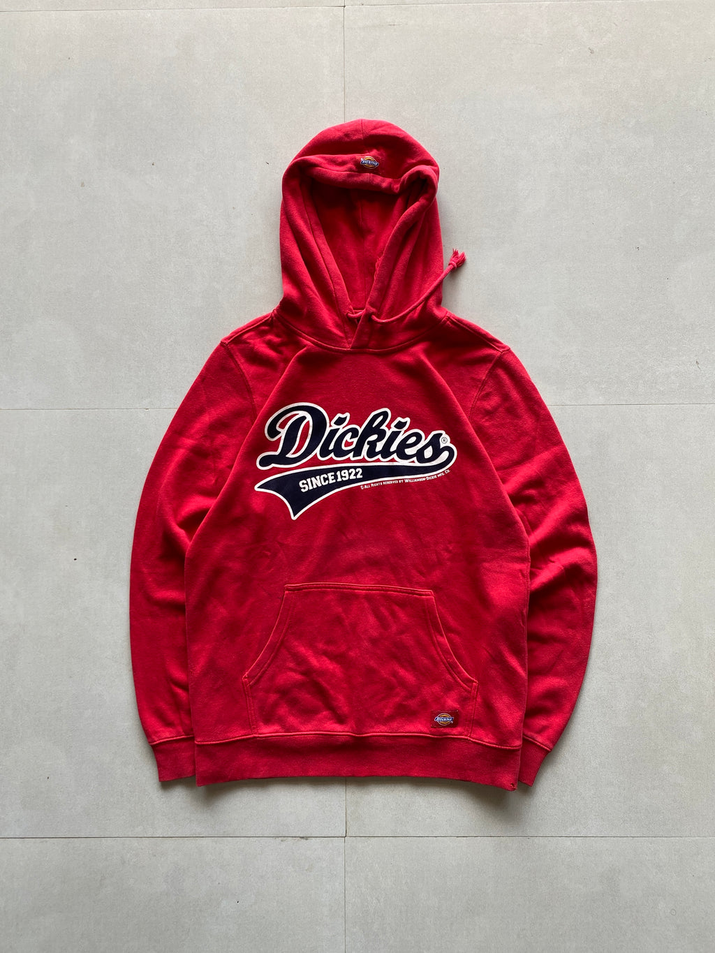 VINTAGE DICKIES SPELL OUT HOODIE - S