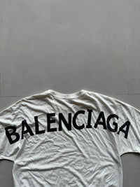 BALANCIAGA SPELL OUT TEE - M