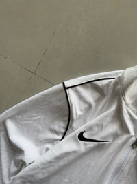 NIKE WHITE TRACK JACKET - XL