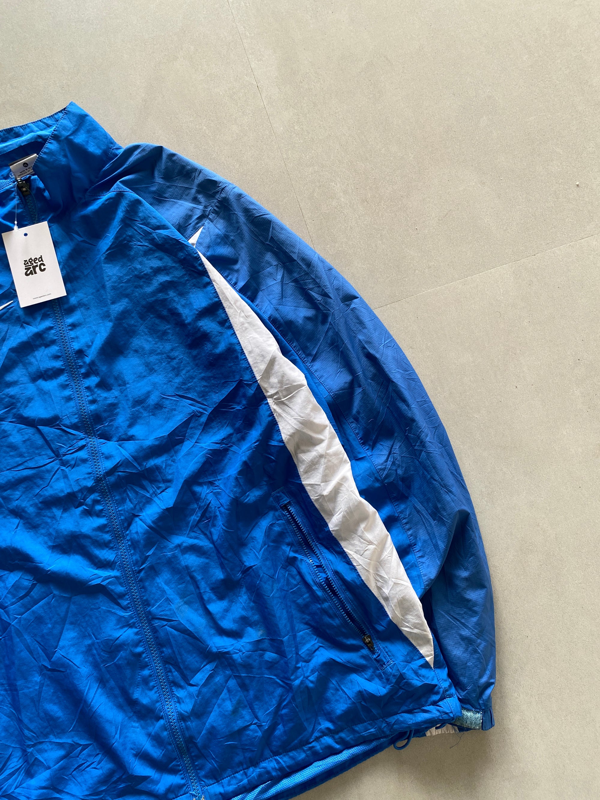 VINTAGE NIKE BLUE JACKET - L