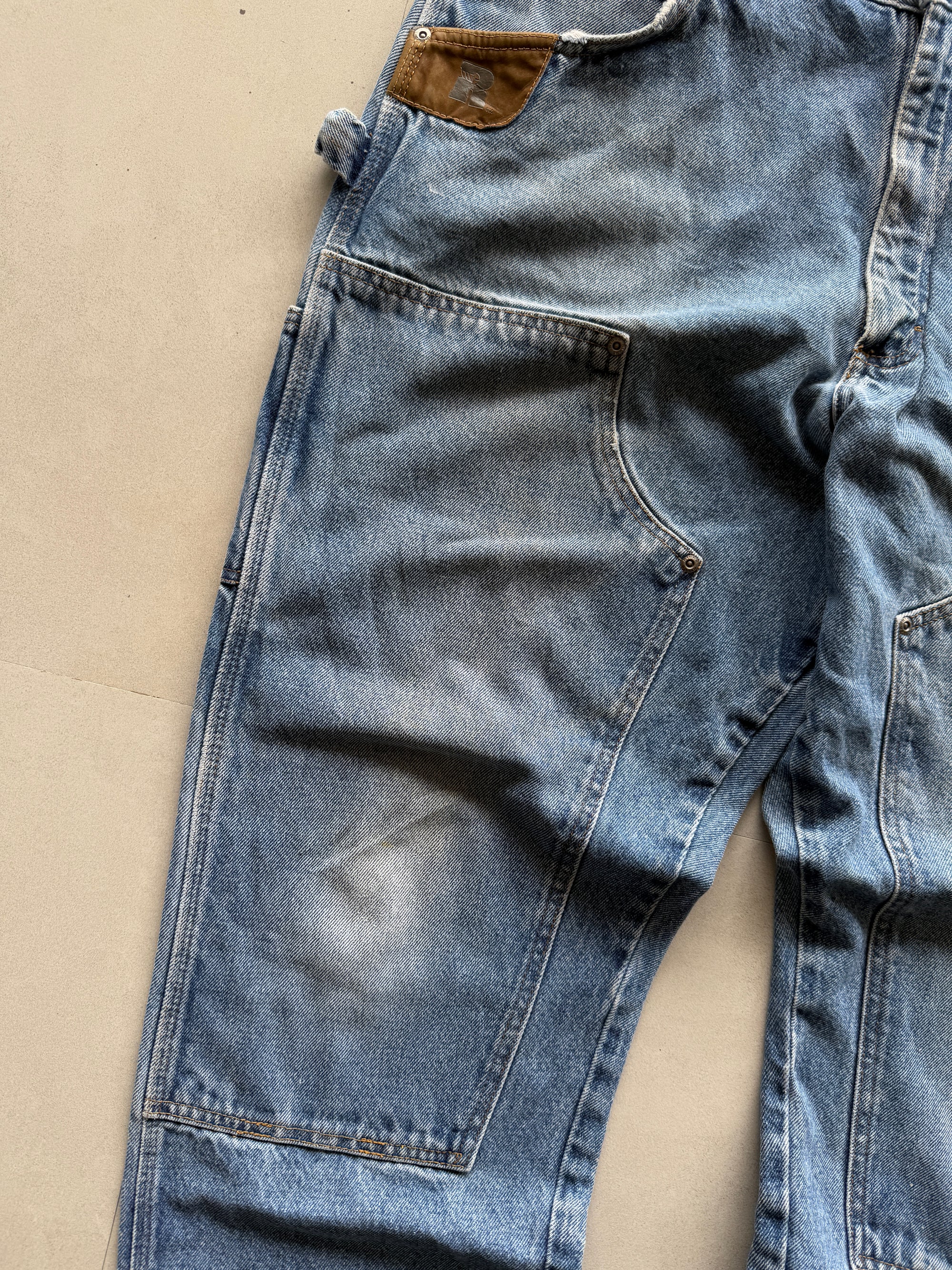 WRANGLER DOUBLE KNEE HEAVY  CARPENTER - L