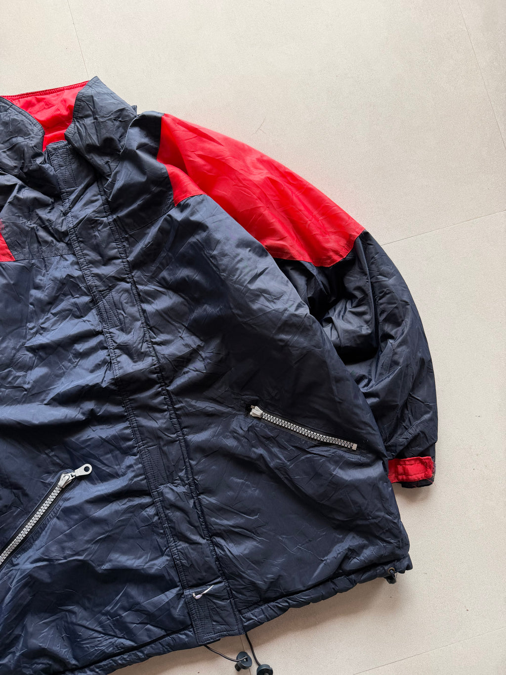 90S NIKE REVERSIBLE BIG LOGO JACKET - XL