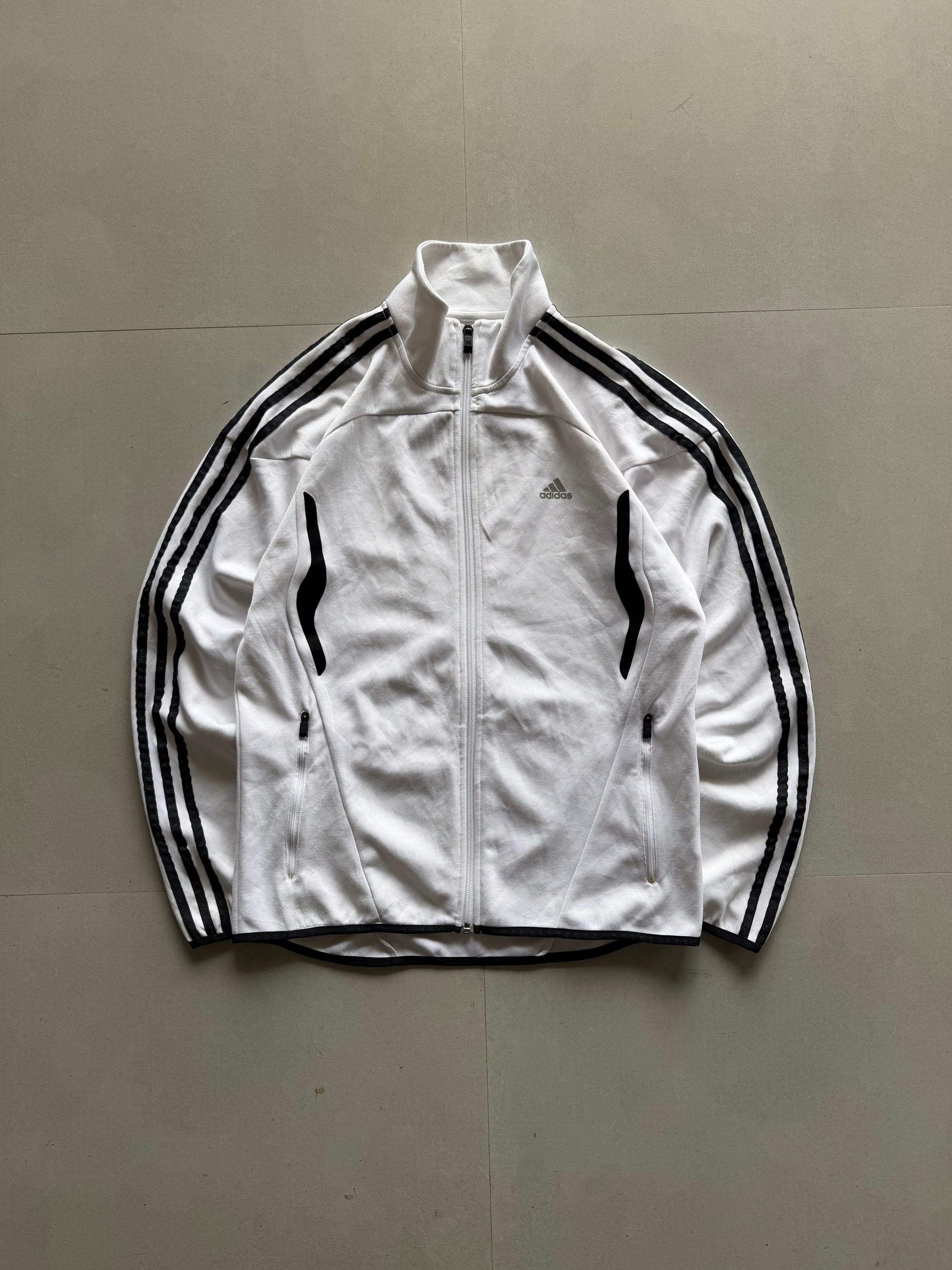 ADIDAS STIPED JACKET - M