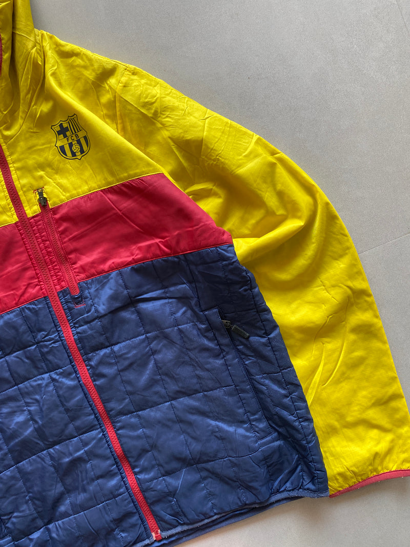 NIKE BARCELONA REVERSIBLE PUFFER JACKET - M