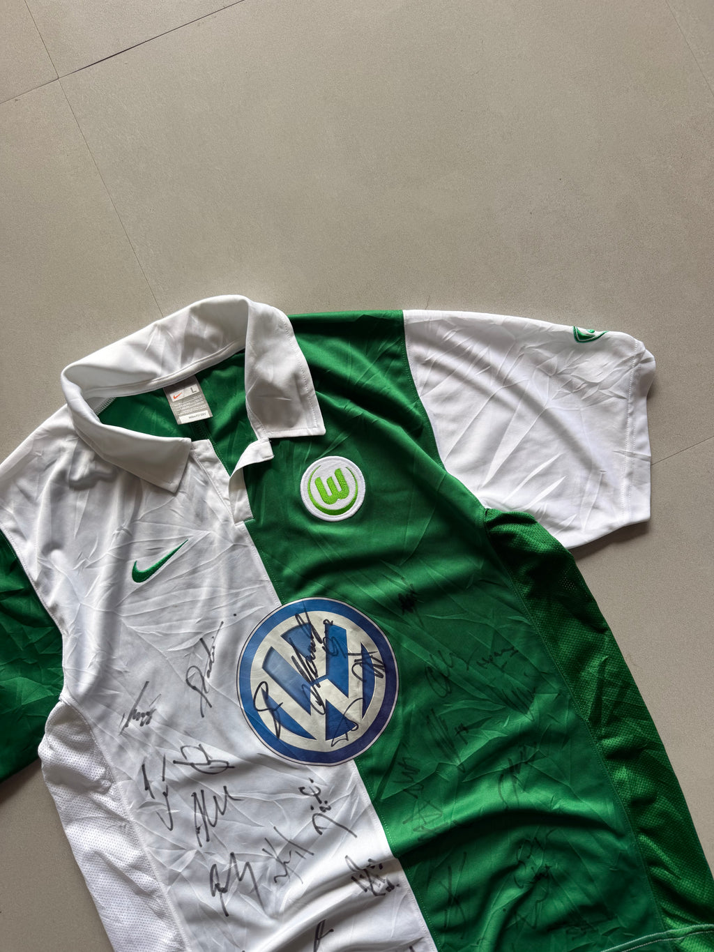 2007 NIKE WOLFSBURG JERSEY -