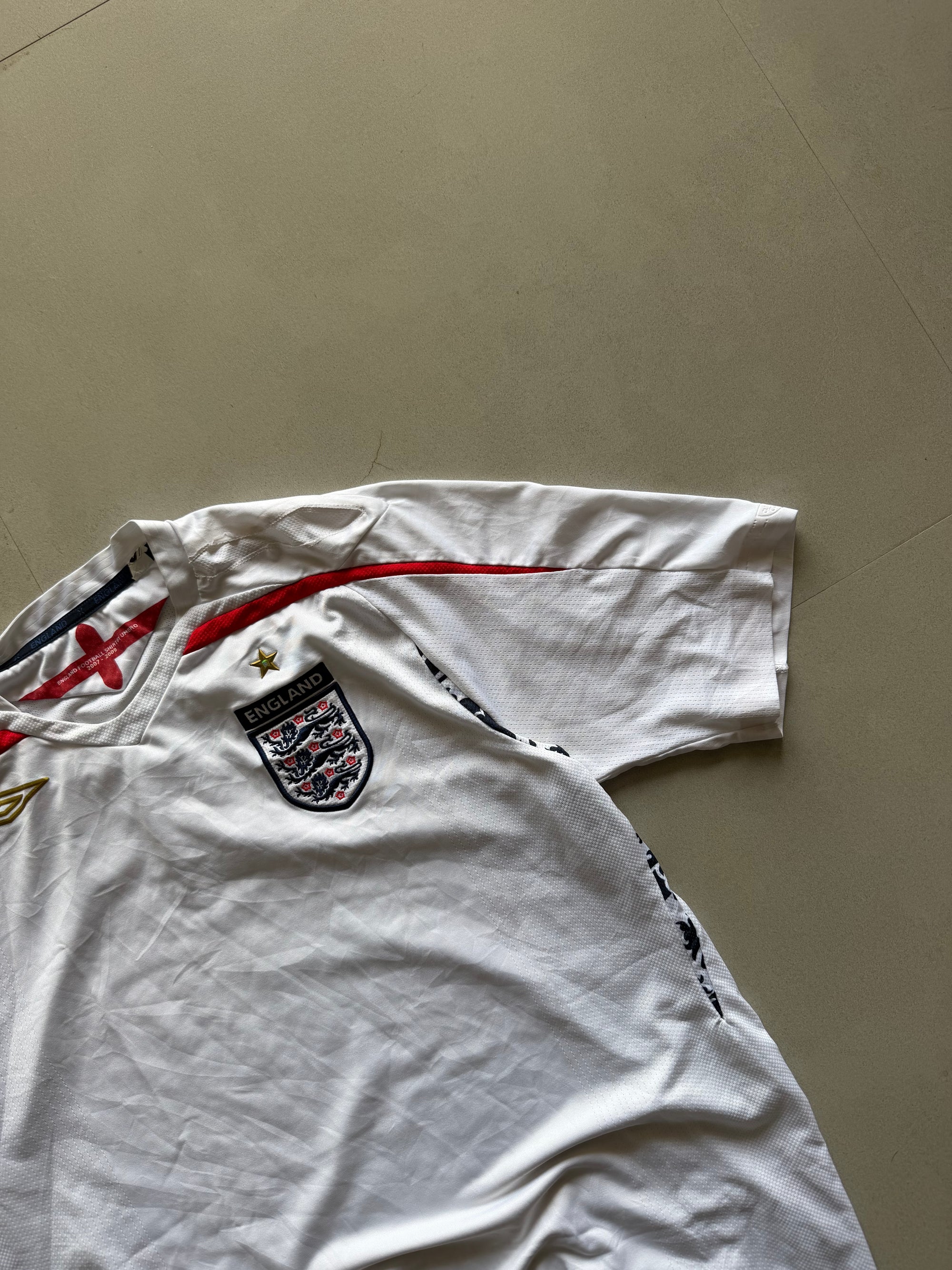2007 UMBRO ENGLAND JERSEY - M