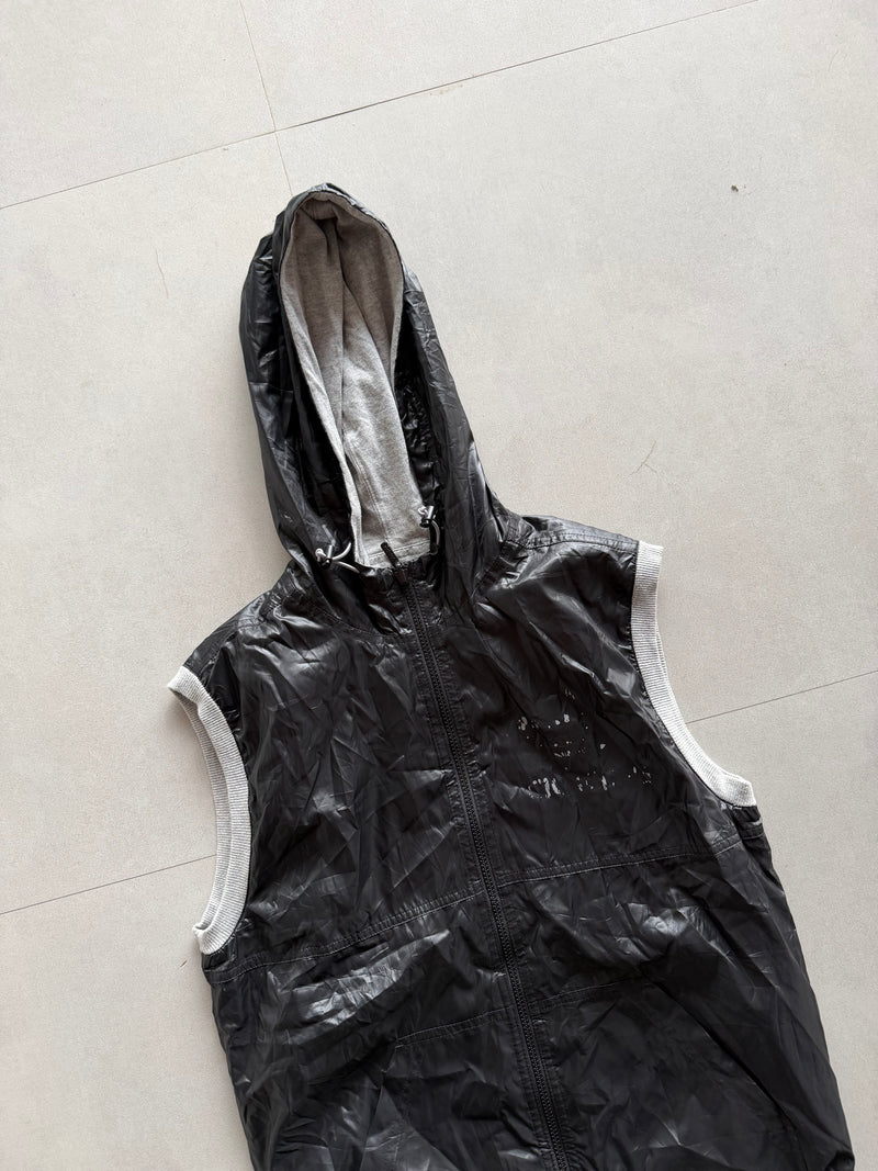 ADIDAS HOODED SLEEVLESS - S