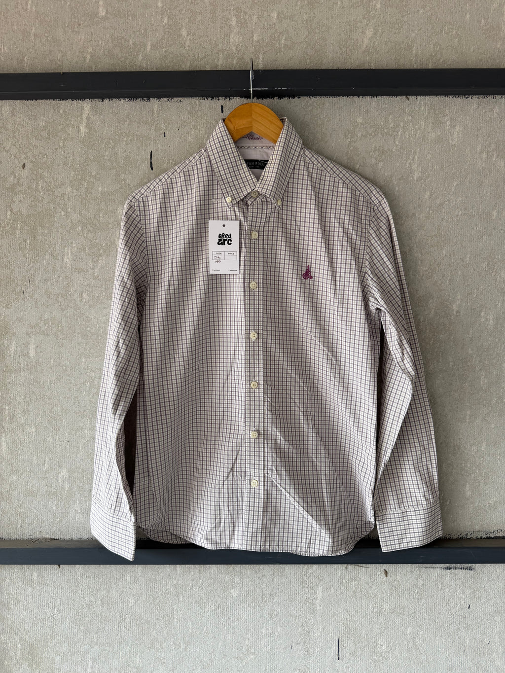BEANPOLE CHECKERD SHIRT ST199 - M
