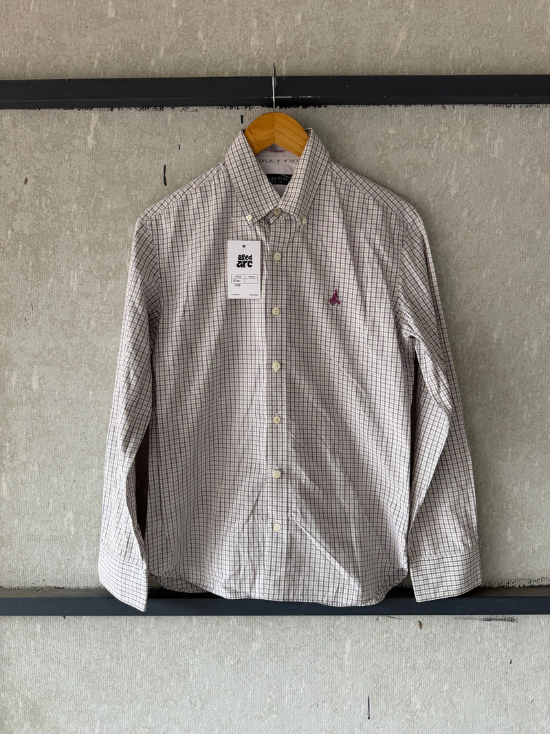 BEANPOLE CHECKERD SHIRT ST199 - M