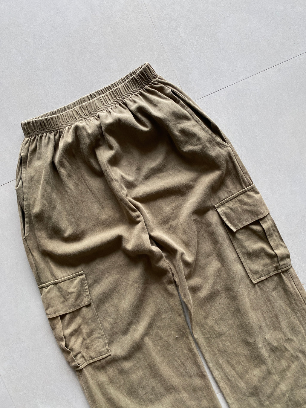 VINTAGE BAGGY TRACK PANT - XS