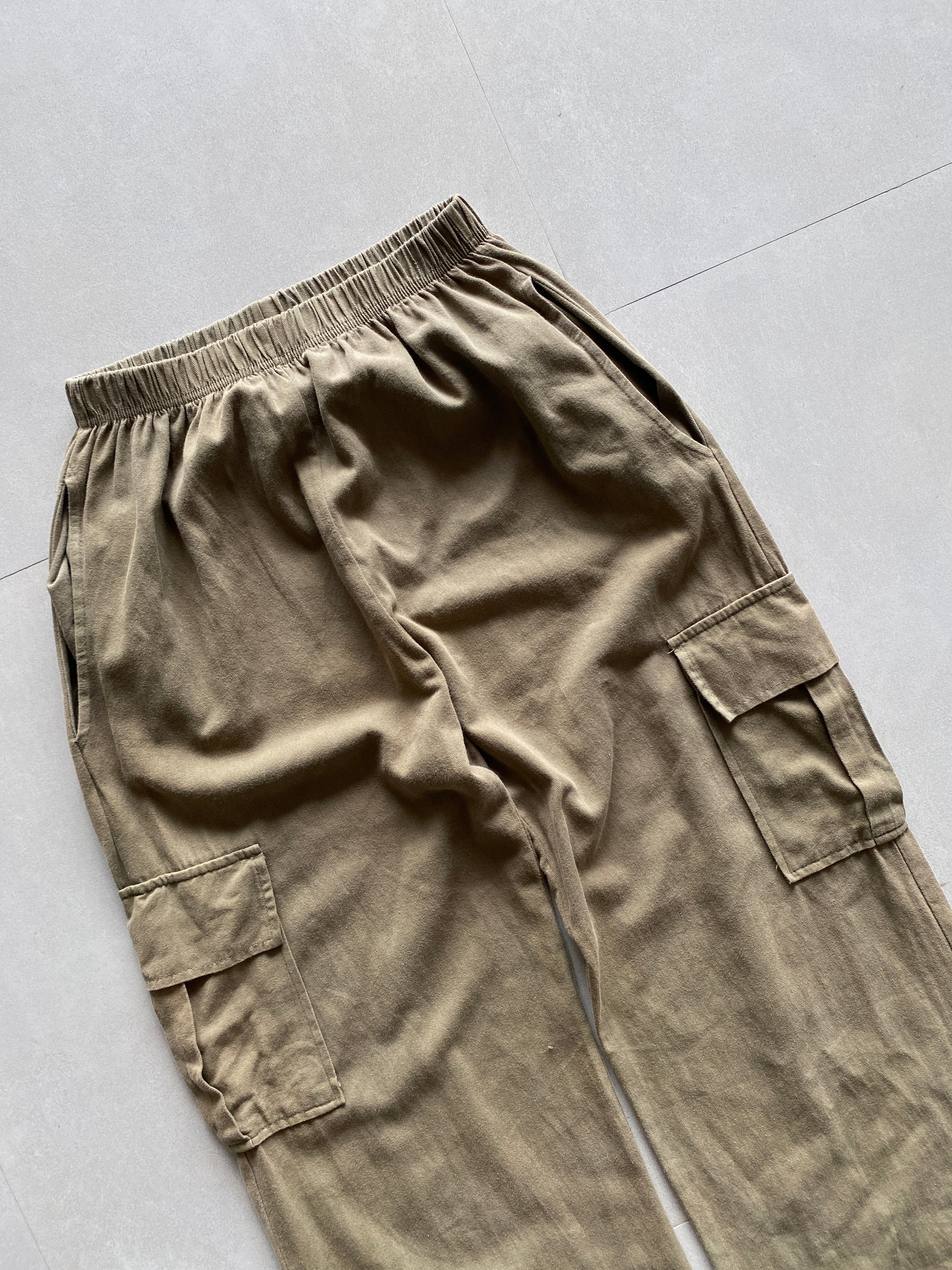 VINTAGE BAGGY TRACK PANT - XS