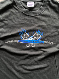 VINTAGE HANES MARK MARTIN 6 NASCAR TEE - S