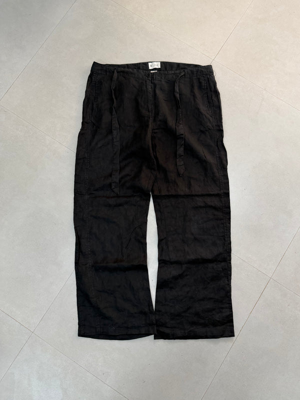 R ESSENTIEL BAGGY LINEN PANT - XL