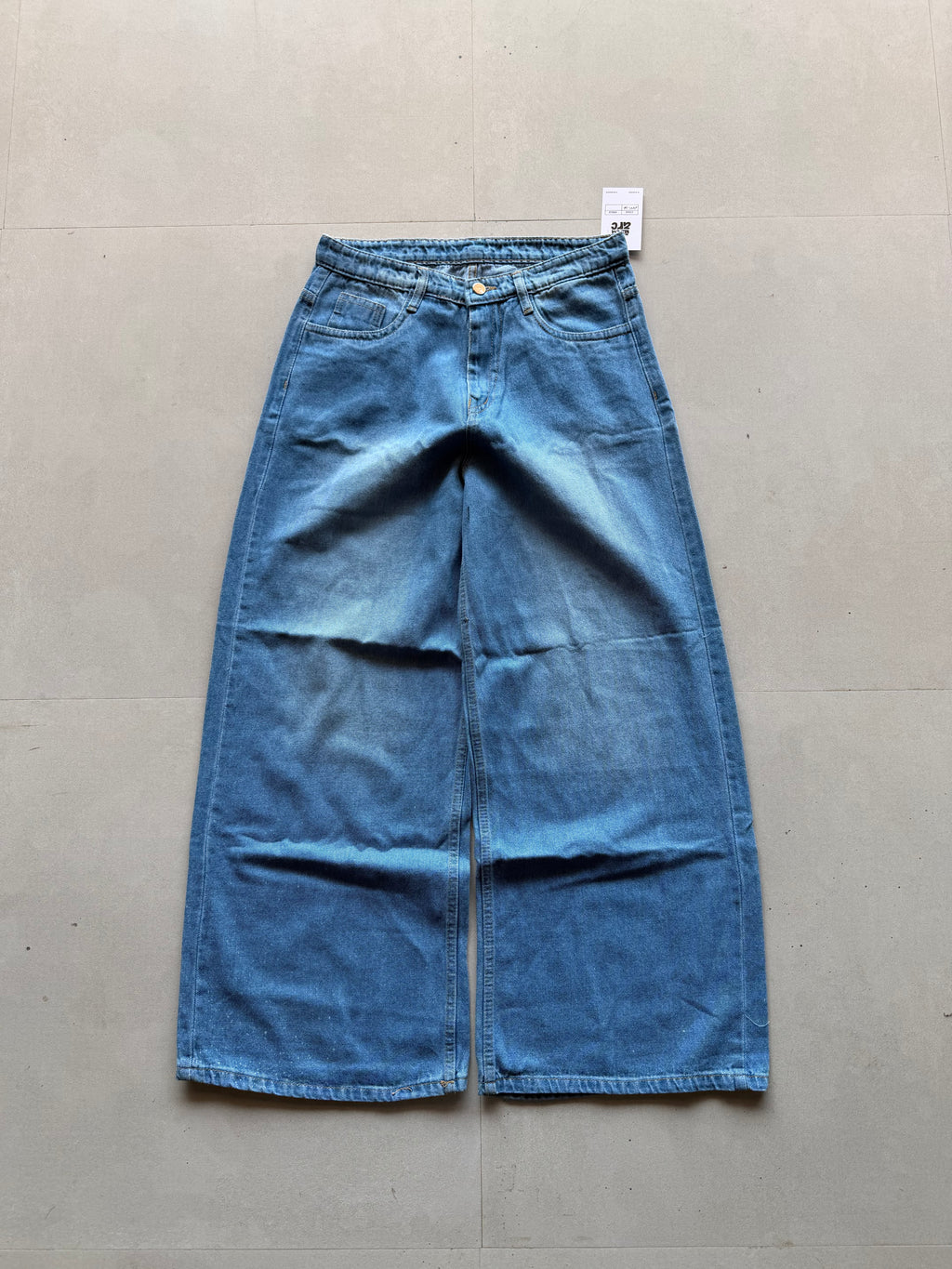 DN14 WIDELEG DENIM -M
