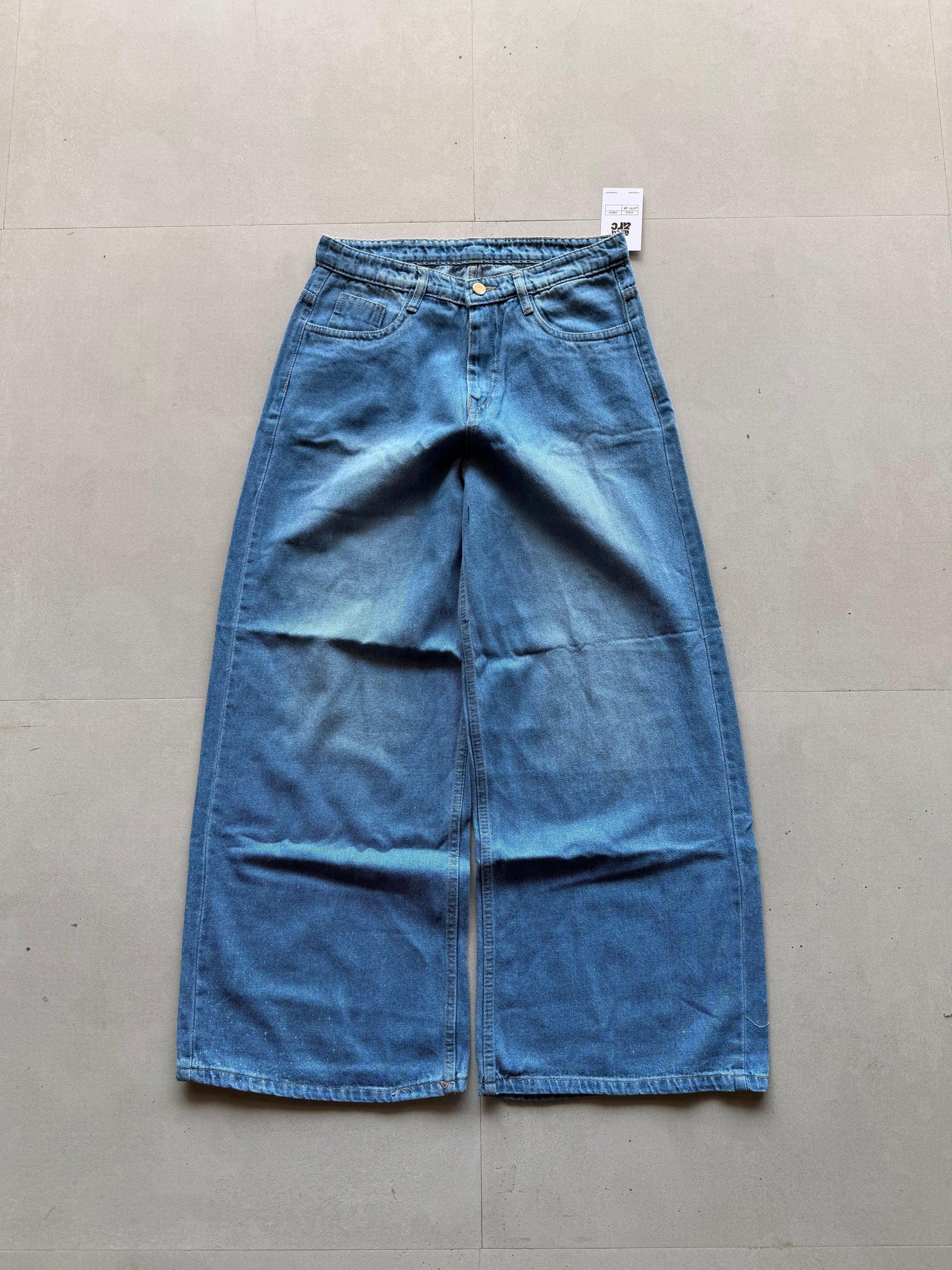 DN14 WIDELEG DENIM -M