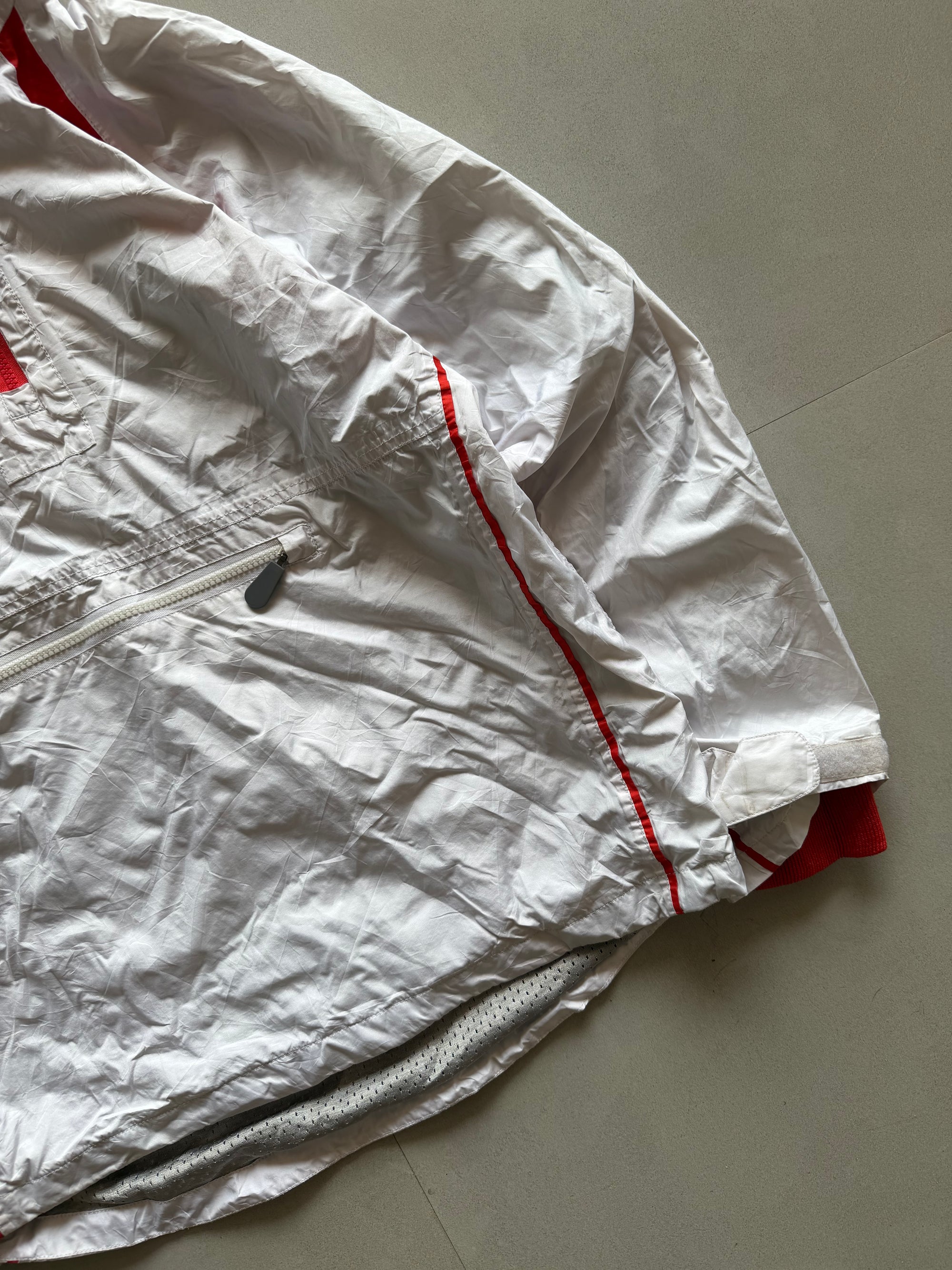 VINTAGE QUARTER ZIP JACKET - M