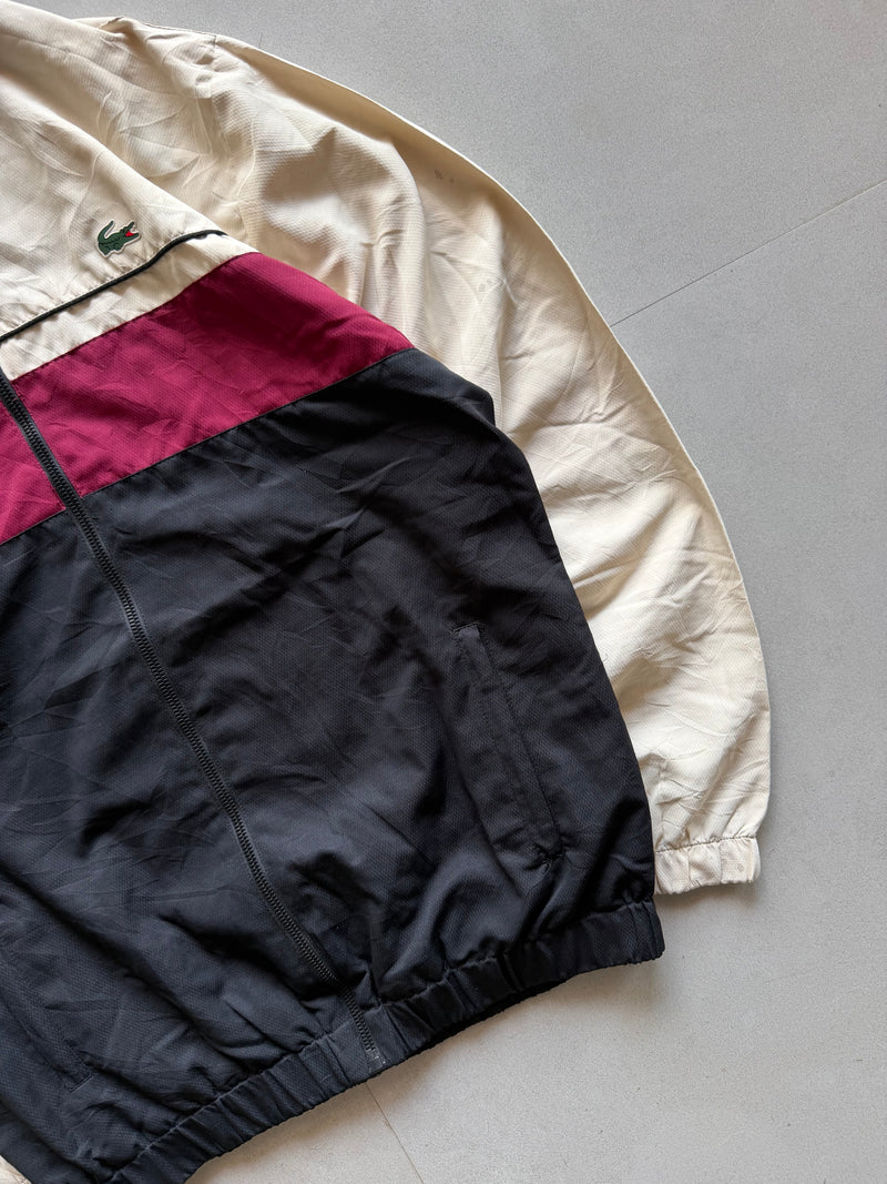 LACOSTE HOODED JACKET - M