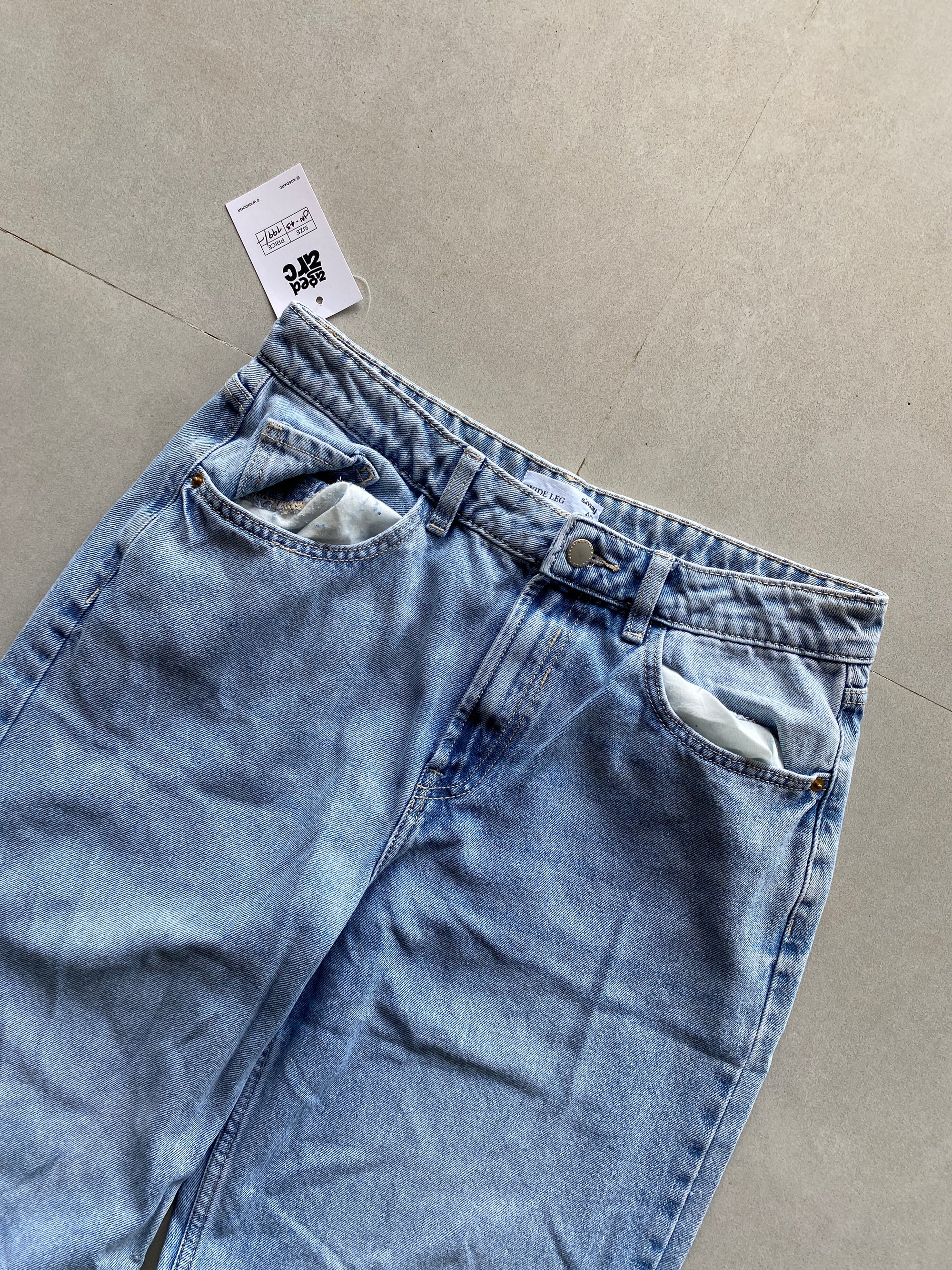 BAGGY DENIM - S