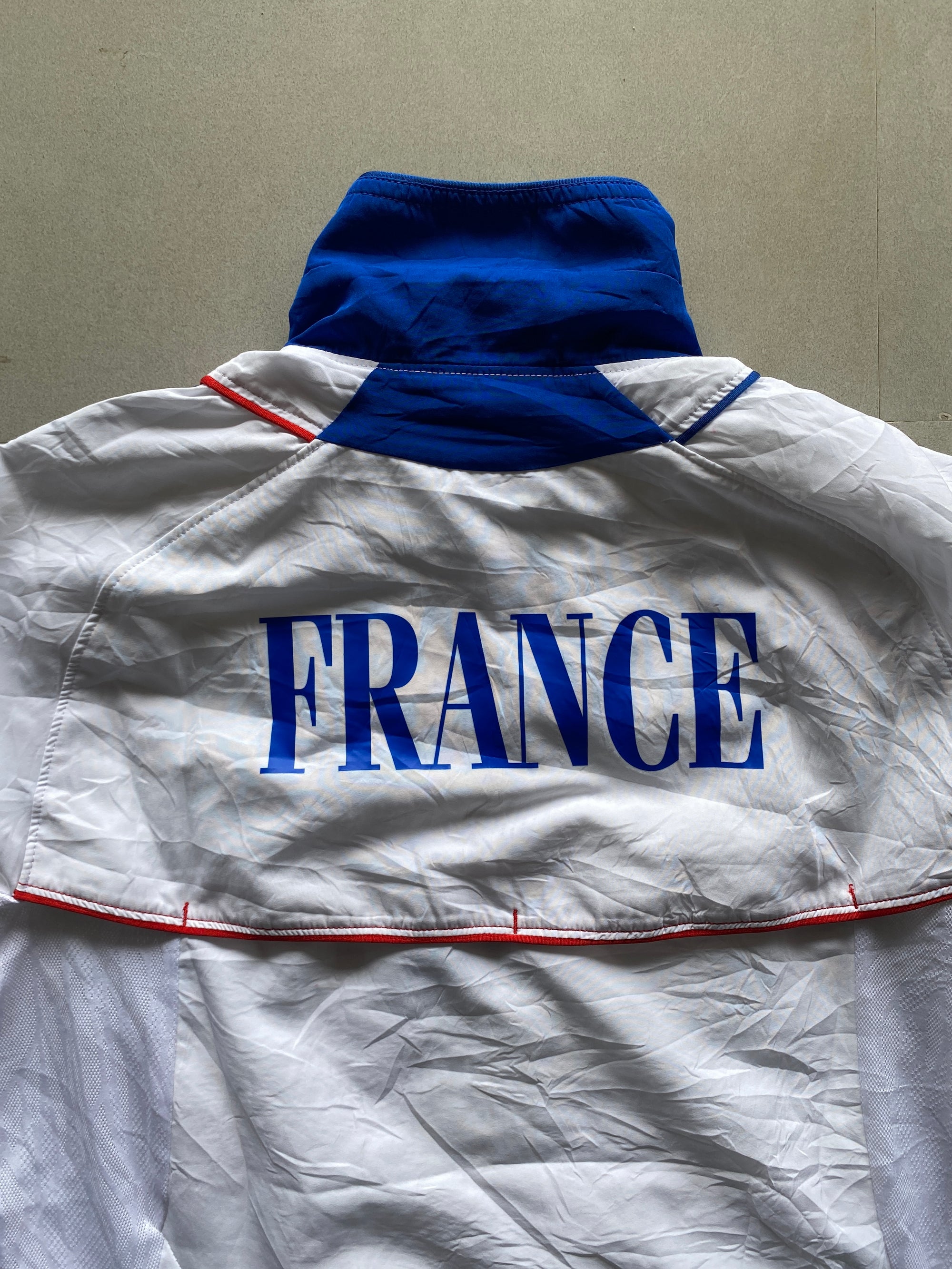 ADIDAS STRIPED FRANCE JACKET- M