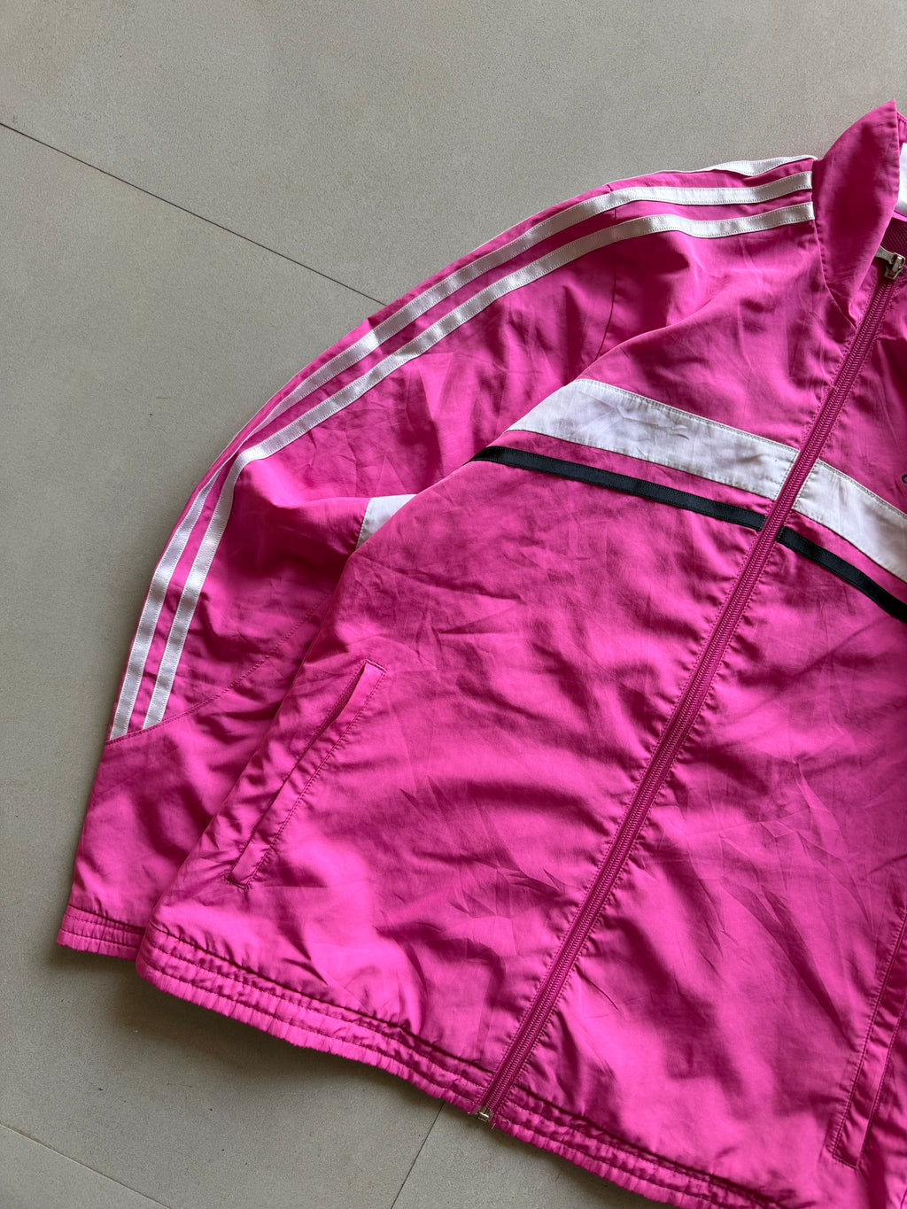 ADIDAS STRIPED JACKET - XS