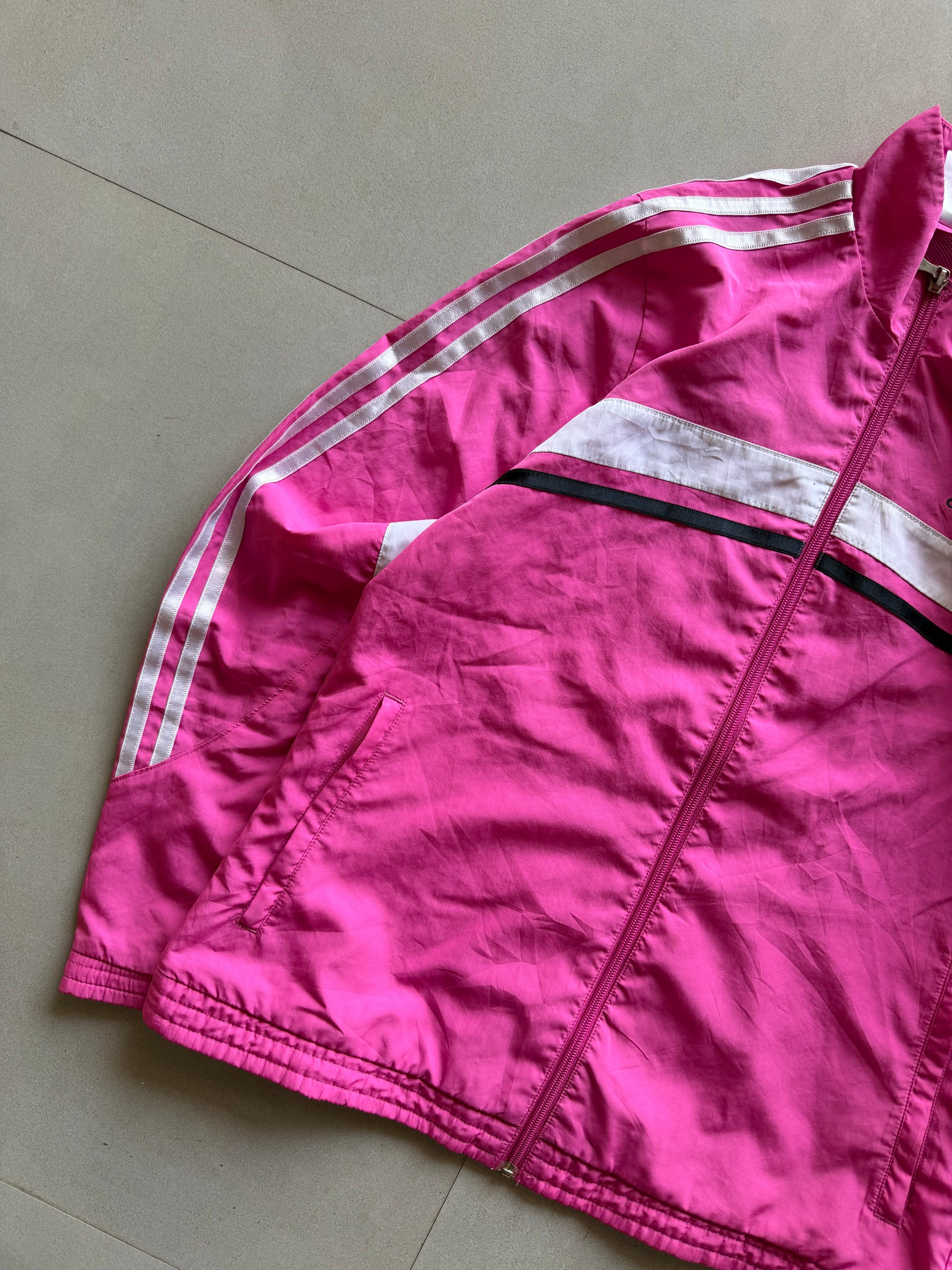 ADIDAS STRIPED JACKET - XS